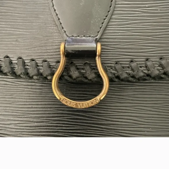 Vintage Louis Vuitton Epi Upcycled Boho Fringe Leather Crossbody - Picture 5 of 7